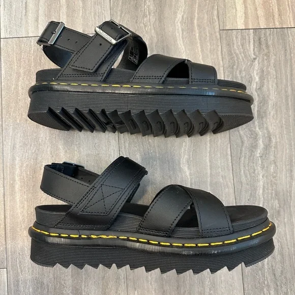 Dr. Martens Voss II Sandals Women’s 7 Black - Picture 5 of 9